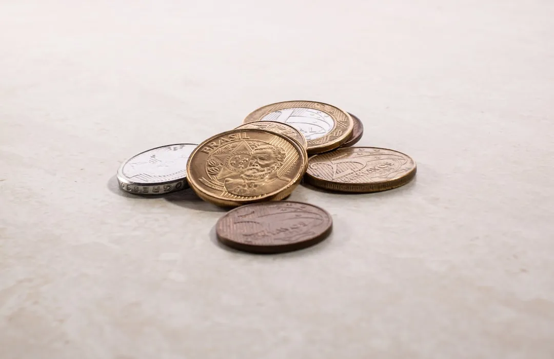 A group of coins