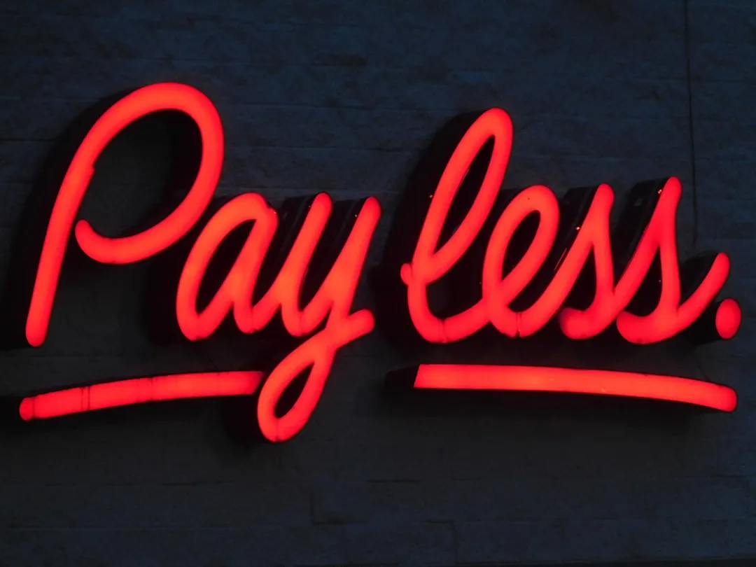 Red and white love neon light signage